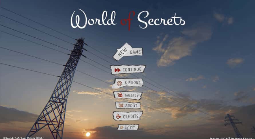 秘密世界 World of Secrets